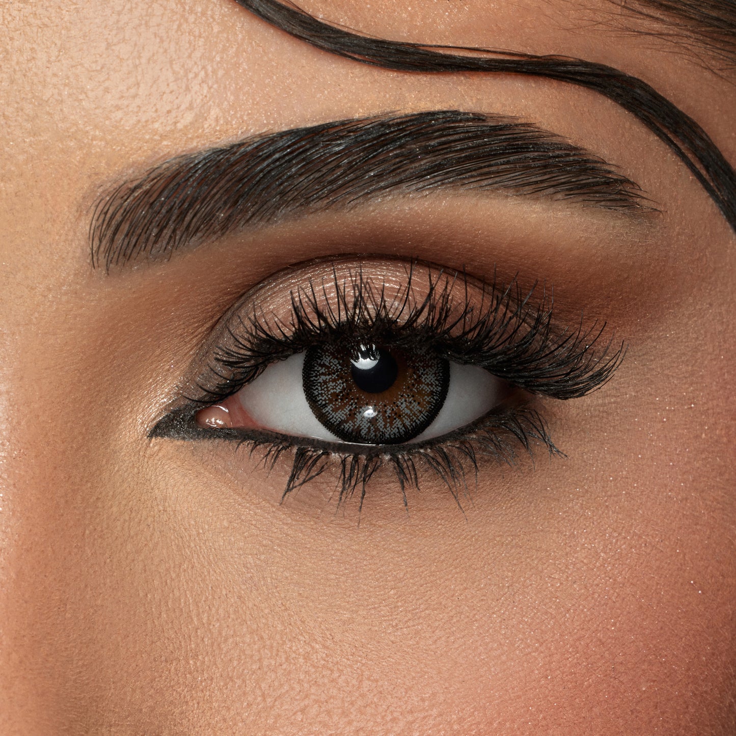 Amara Color Contact Lenses -  Charcoal Gray