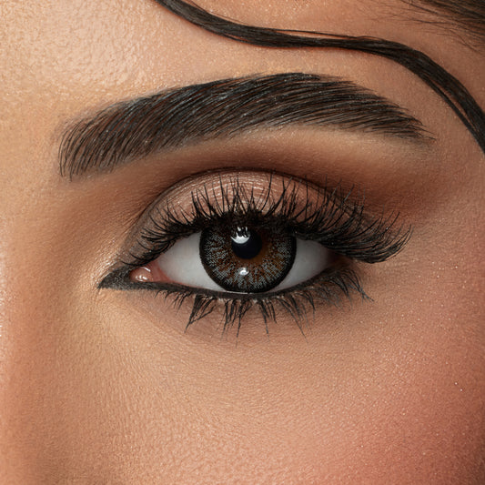 Amara Color Contact Lenses -  Charcoal Gray