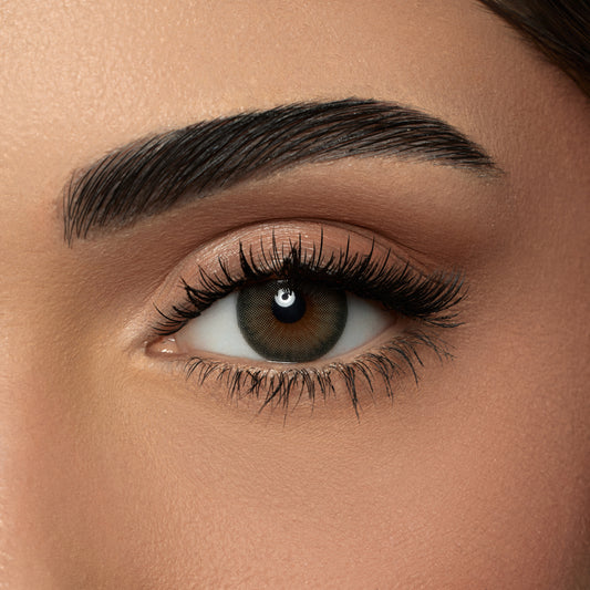 Amara Color Contact Lenses - Crocodile Green