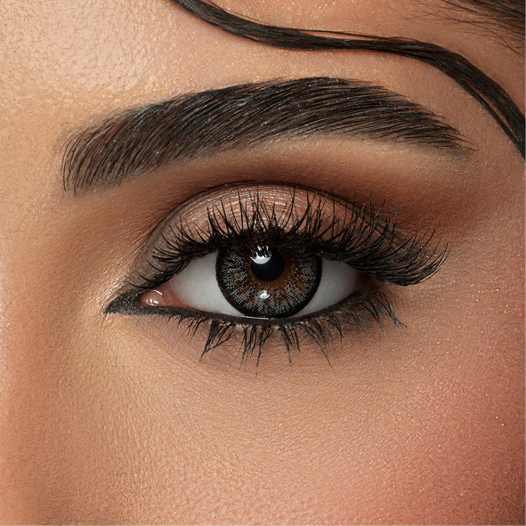 Amara Color Contact Lenses -  Charcoal Gray