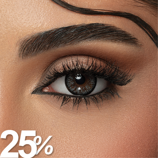 Amara Color Contact Lenses -  Charcoal Gray