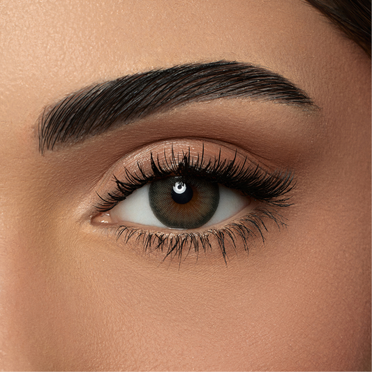 Amara Color Contact Lenses - Crocodile Green