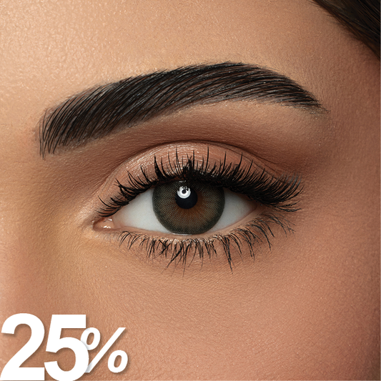 Amara Color Contact Lenses - Crocodile Green