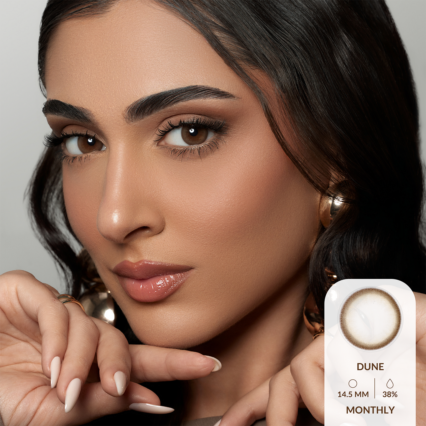 Amara Color Contact Lenses -  Dune