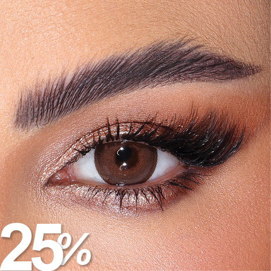 Amara Color Contact Lenses - Ginger Bread