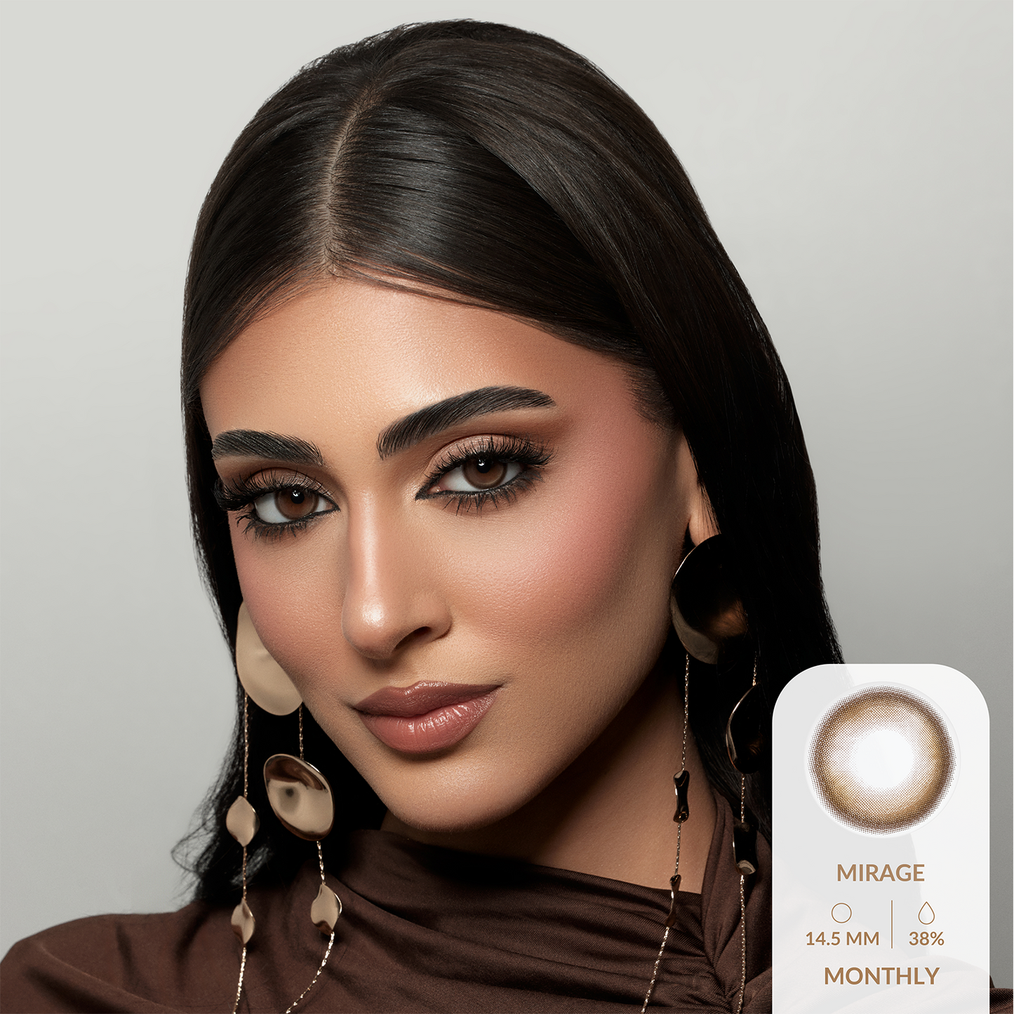 عدسات امارا - لون نمر