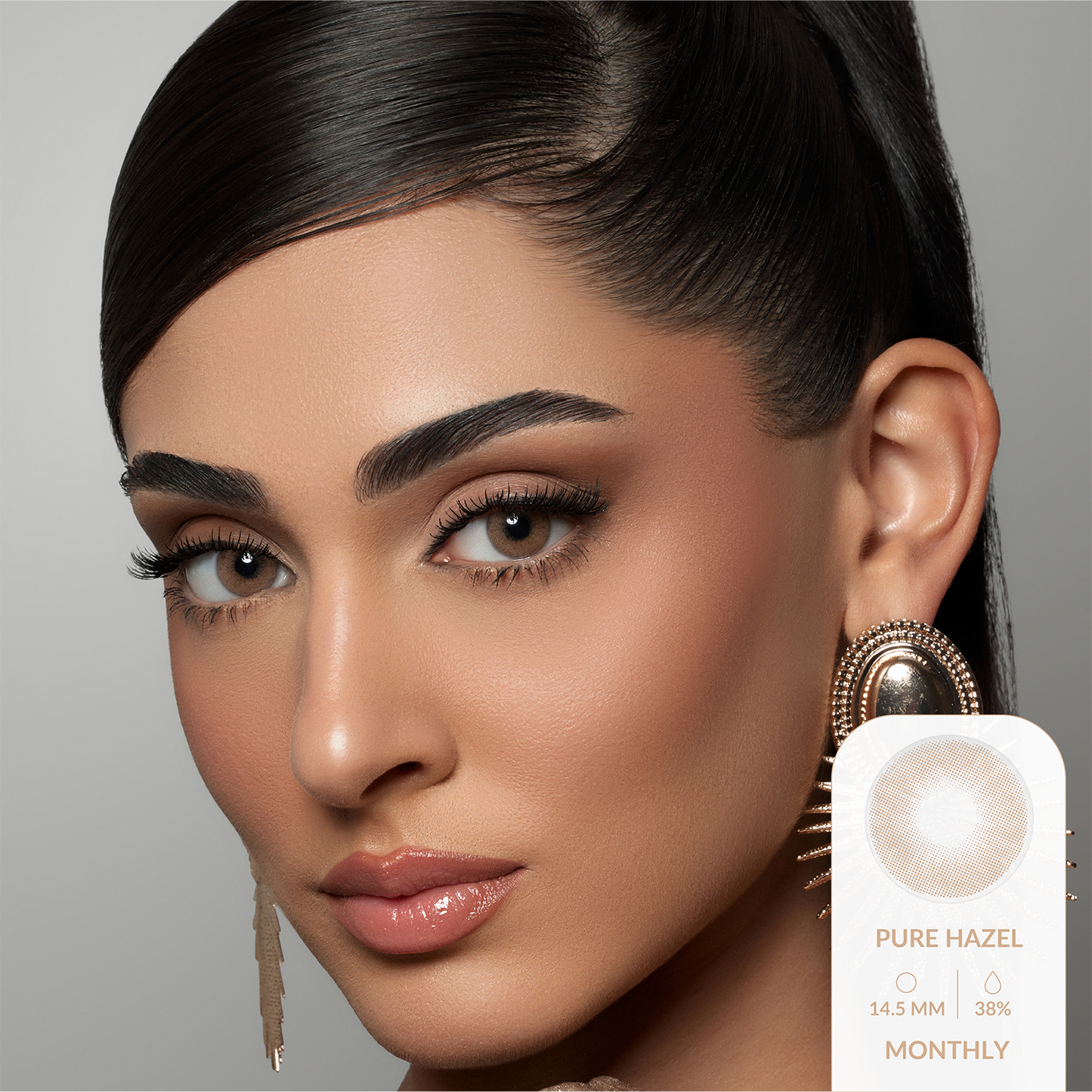 Amara Color Contact Lenses -  Pure Hazel