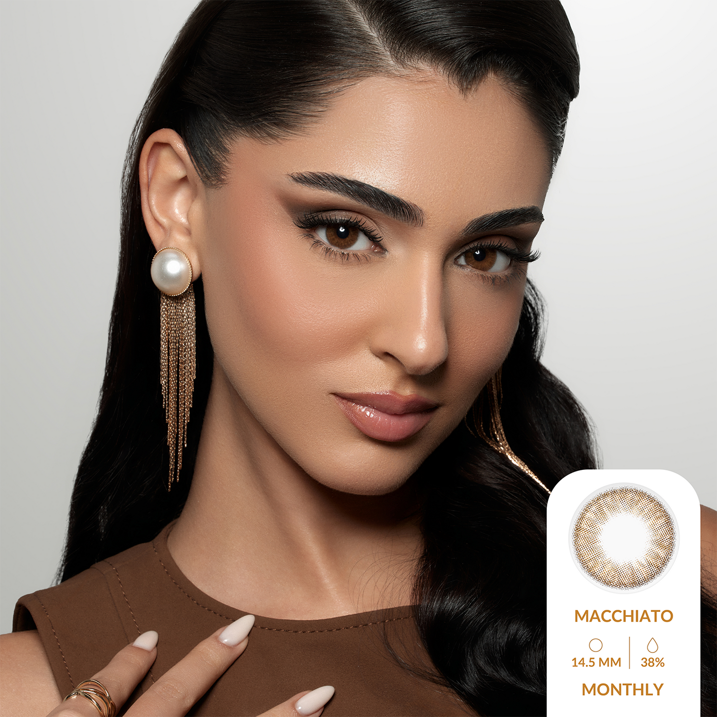 Amara Color Contact Leِnses -  Macchiato