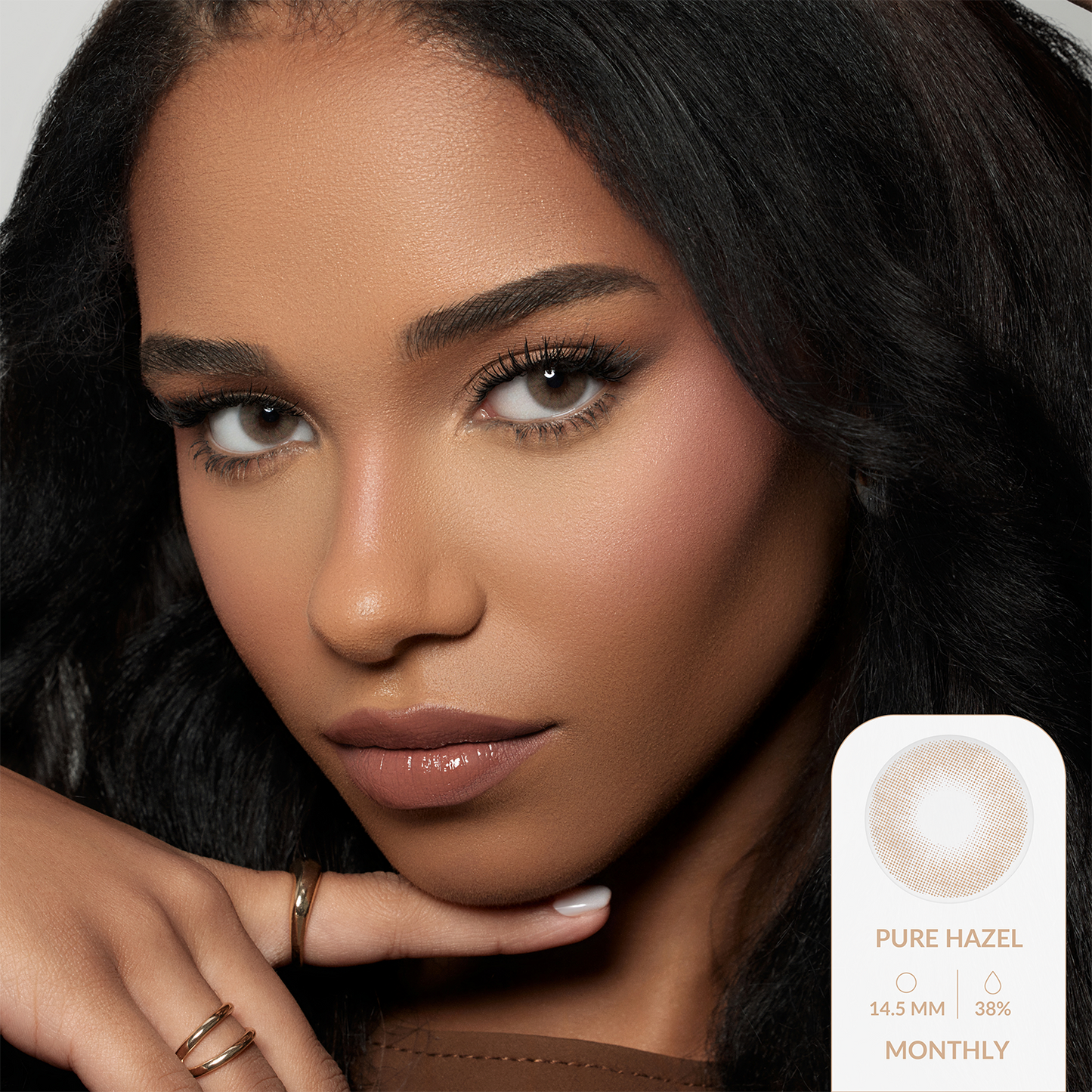 Amara Color Contact Lenses -  Pure Hazel