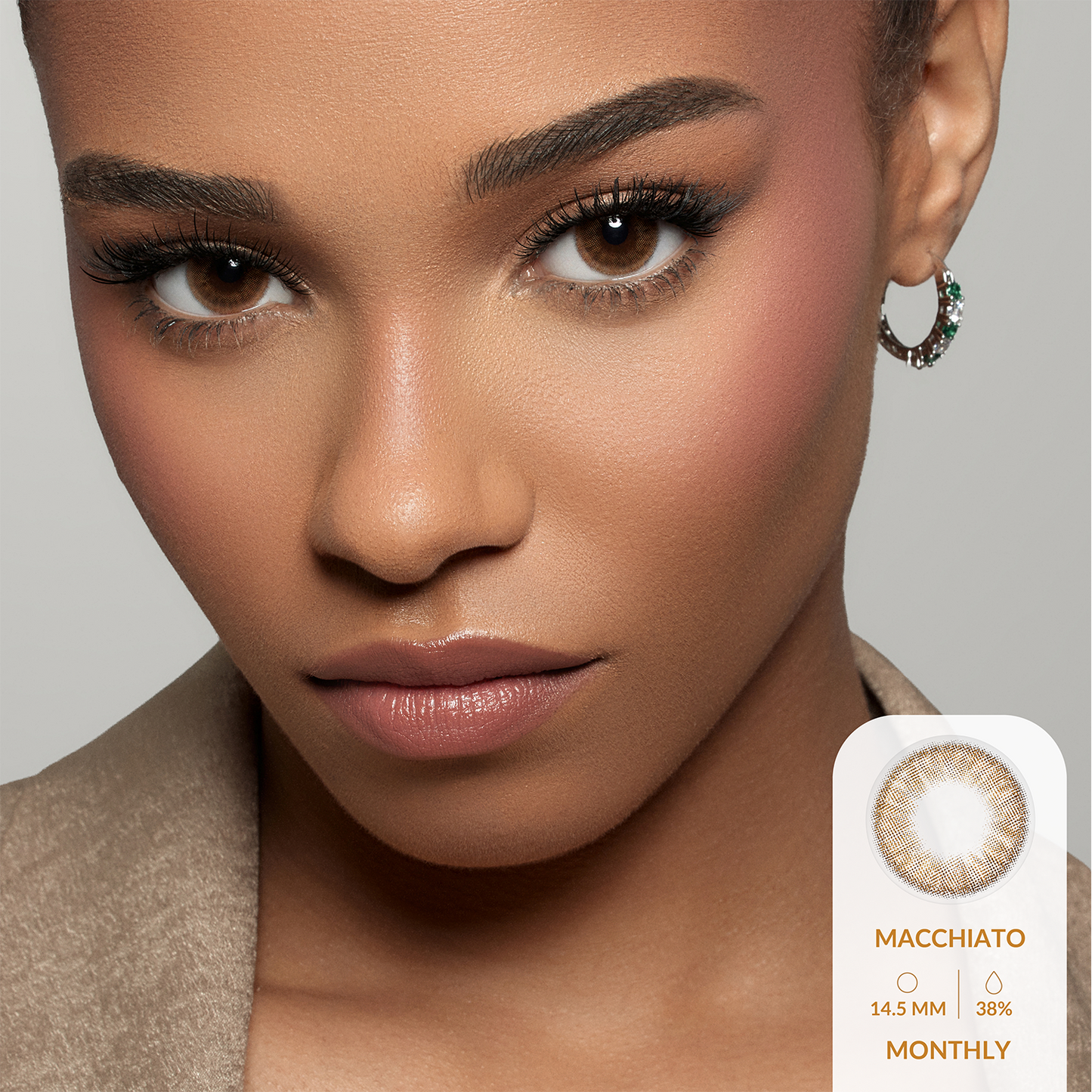Amara Color Contact Leِnses -  Macchiato