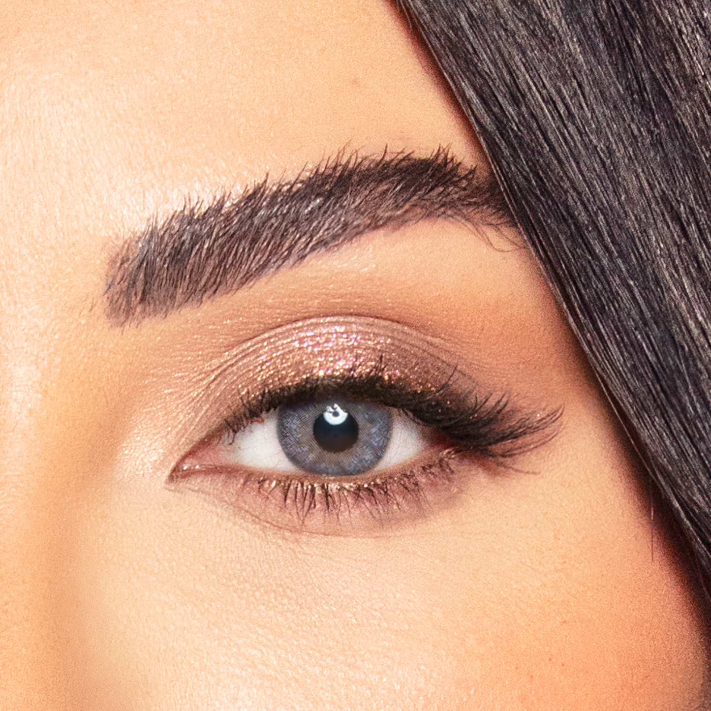 العدسات اللاصقة - وورم جراي + مجموعة BRUSHESQ المجانية