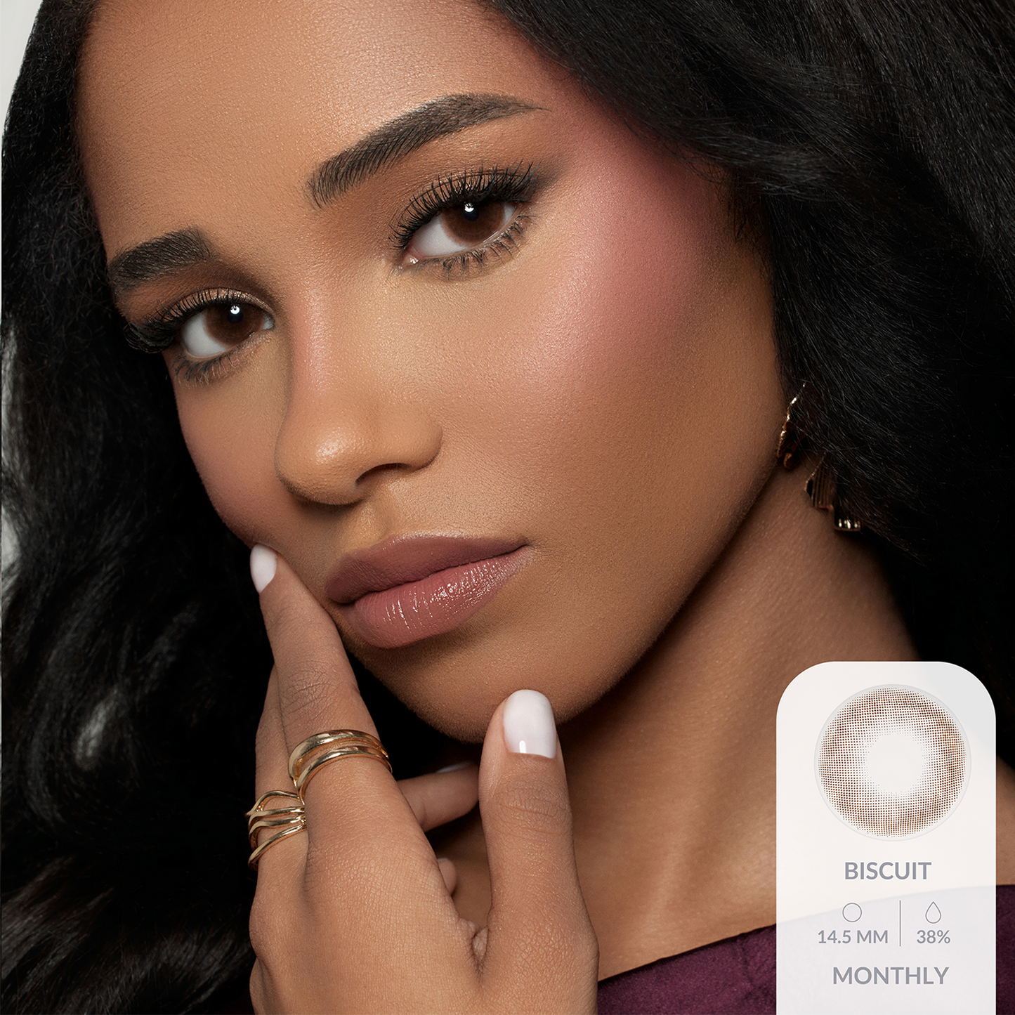 Amara Color Contact Lenses -  Biscuit